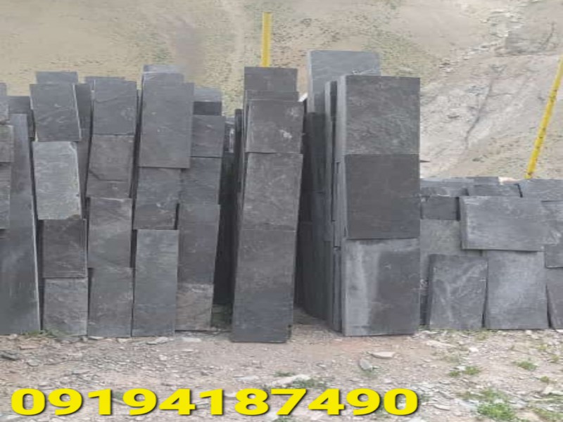 قیمت فروش سنگ لاشه سنگ ورقه ای سنگ مشکی6