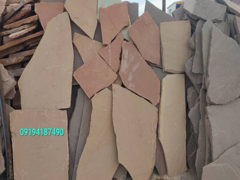 قیمت فروش و نصب سنگ لاشه سنگ ورقه ای1