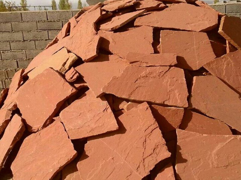 قیمت فروش و نصب سنگ لاشه سنگ ورقه ای0