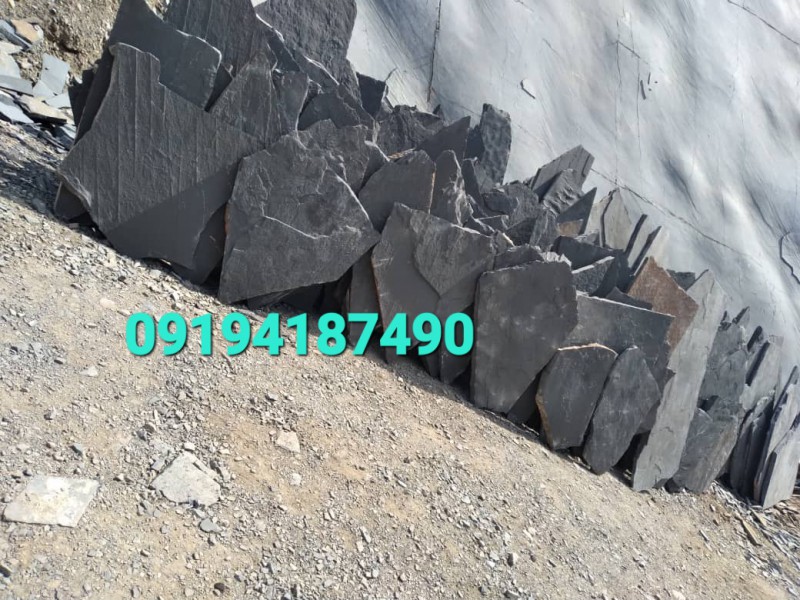 قیمت سنگ ورقه ای سنگ مشکی میگون3