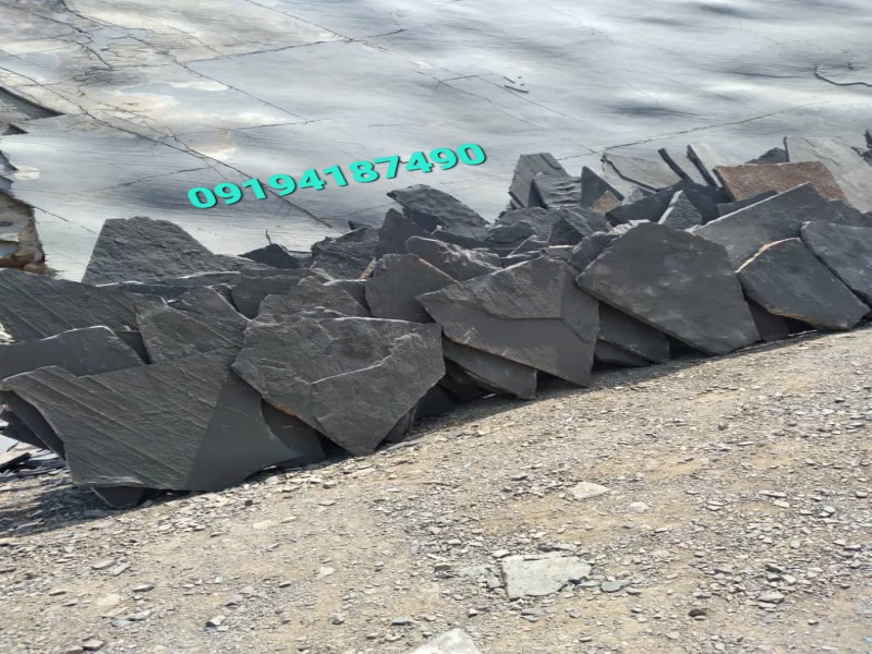 قیمت سنگ ورقه ای سنگ مشکی میگون2