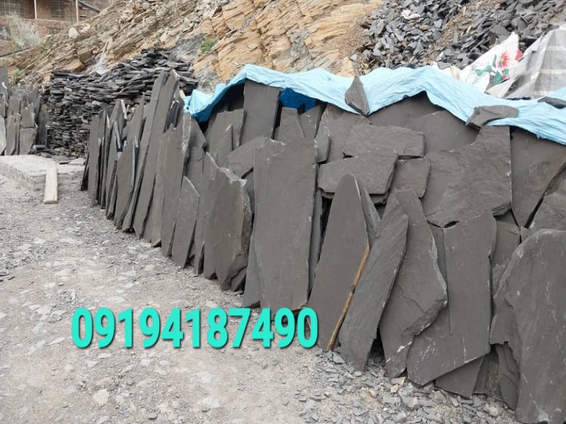 قیمت سنگ ورقه ای سنگ مشکی میگون0