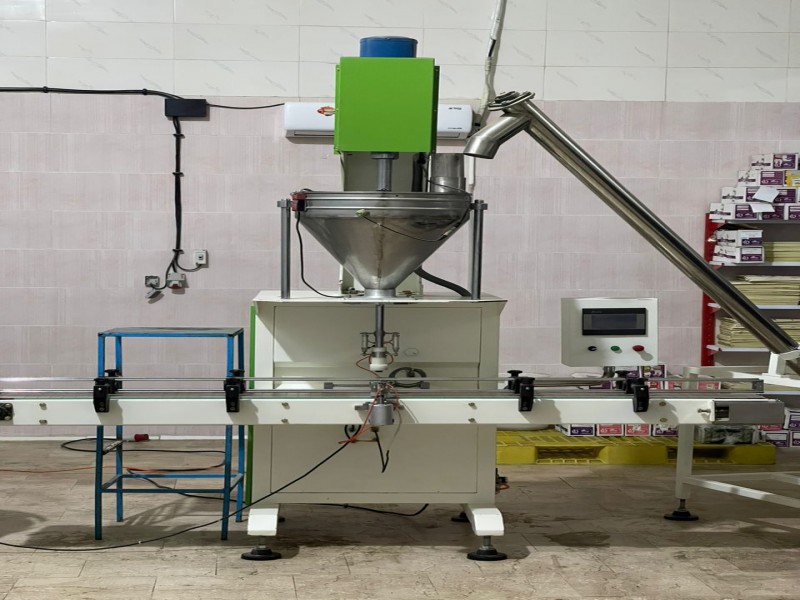 دستگاه پرکن پودری0