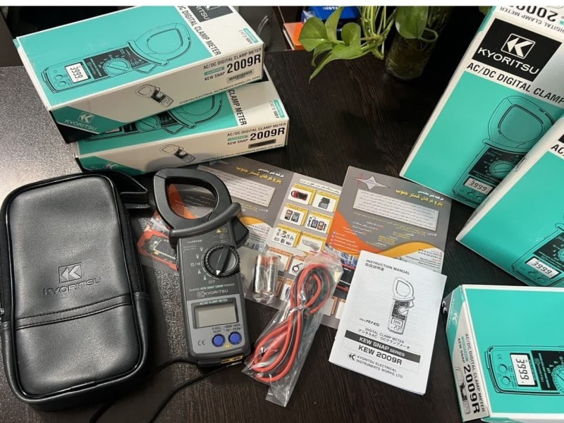 آمپرمتر کلمپی برند کیوریتسو مدل KYORITSU 2009R0