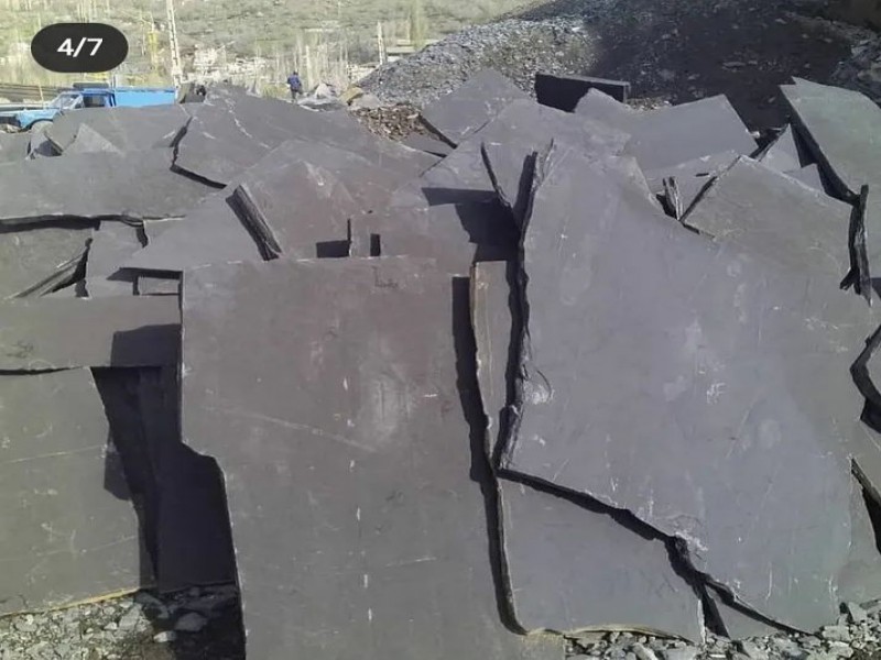 فروش سنگ لاشه ورقه ای سنگ مالون سنگ کوهی0