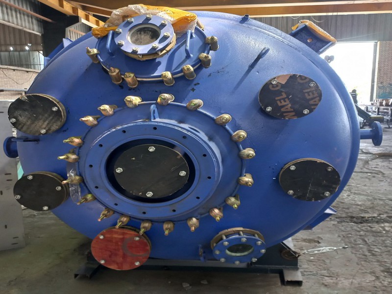 راکتور گلاس لایند با پوشش شیشه Glass lined reactor1