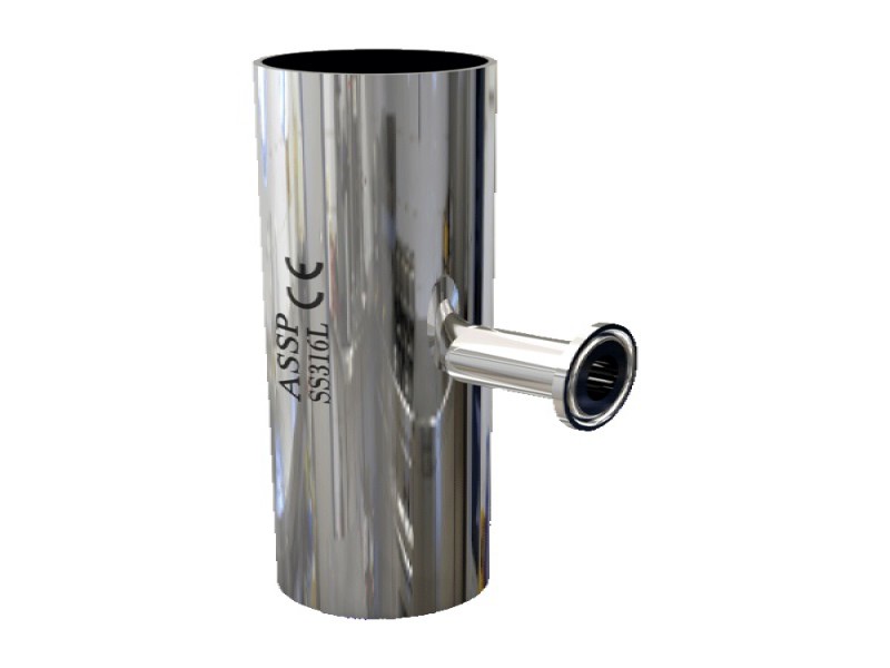 سه راهی تبدیلی نافی کوتاه یک سر فرول استنلس استیل0