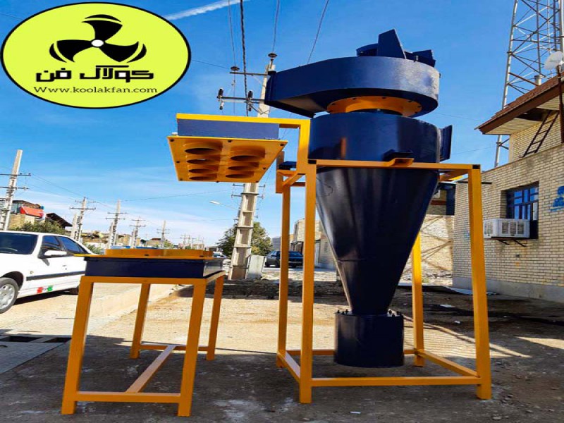 طراحی و تولید انواع دستگاه سیکلون یاسایکلون در شهر تهران شرکت کولاک فن.091218656710