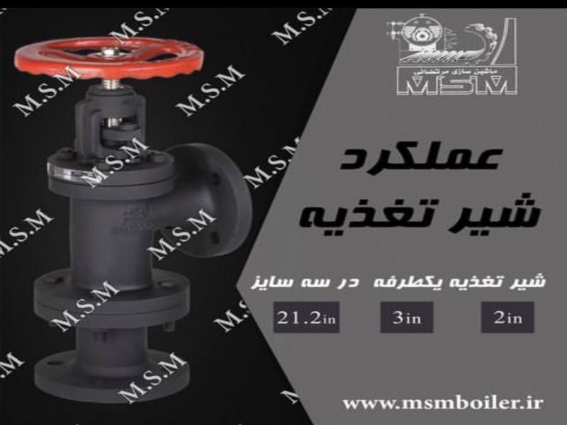 شیرالات دیگ بخار مرتضایی MSM5