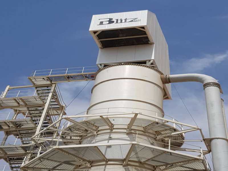 راه اندازی و فروش خط تولید کوره عمودی آهک0