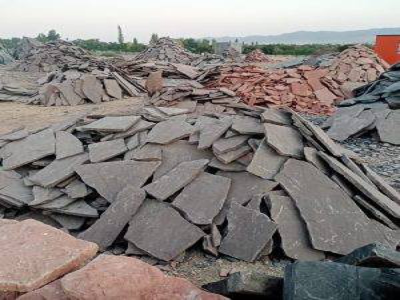 فروش سنگ لاشه ورقه ای سنگ مالون سنگ کوهی1