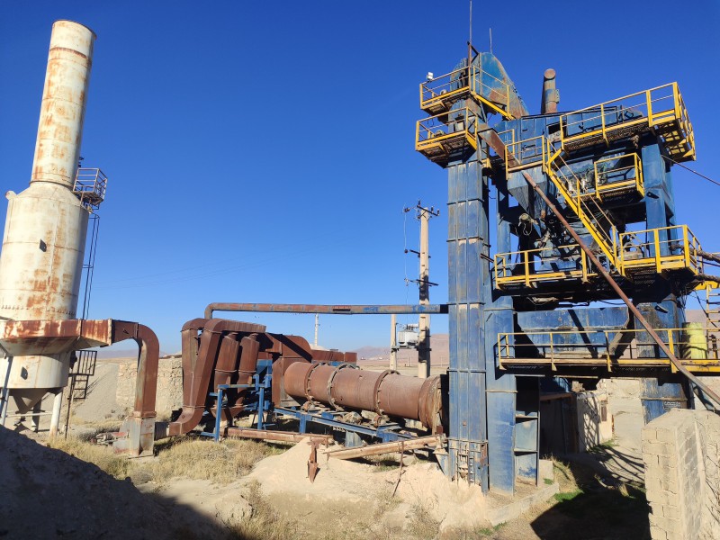 فروش ماشین آلات آسفالت ۱۲۰ تنی بهینه روشن10