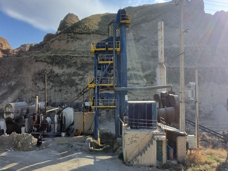 فروش ماشین آلات آسفالت ۱۲۰ تنی بهینه روشن3