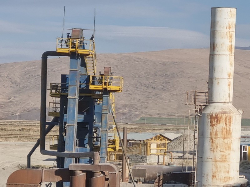 فروش ماشین آلات آسفالت ۱۲۰ تنی بهینه روشن6