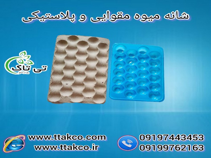 تولید و فروش شانه میوه مقوایی و پلاستیکی0