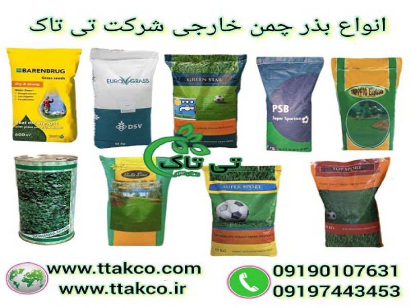 بذر چمن و تخم چمن خارجی در انواع مختلف0
