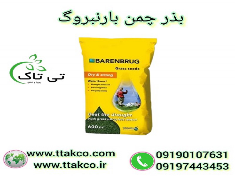 فروش انواع بذر چمن خارجی بدون واسطه ، قیمت بذر چمن بارنبروگ0