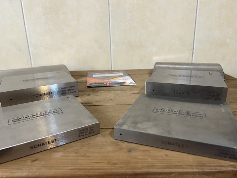 بلوک کالیبراسیون DAC-Piping1