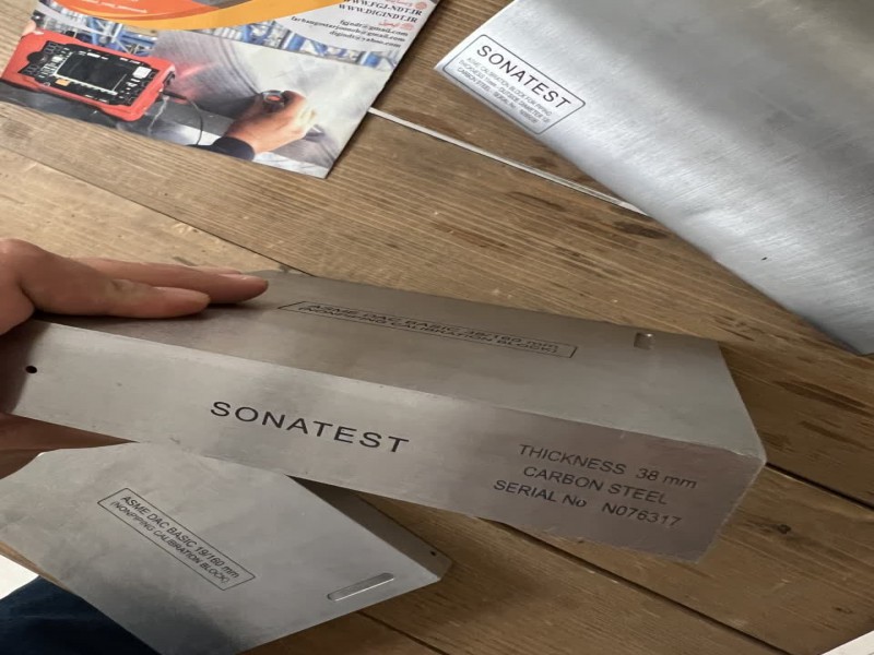 بلوک کالیبراسیون DAC-Piping4