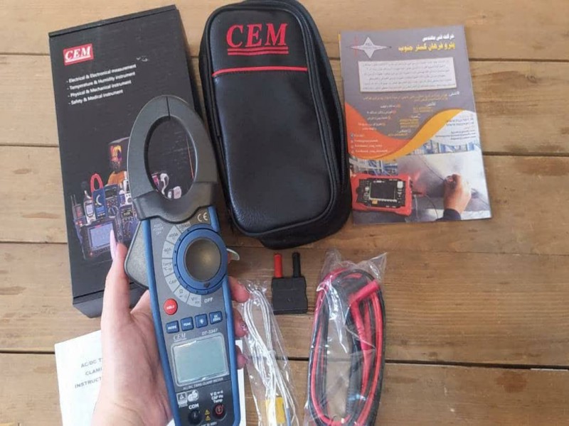 آمپرمتر AC/DC برند CEM مدل DT-33471