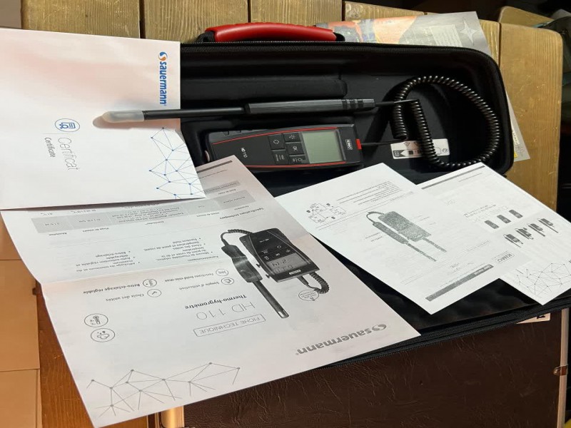 دما و رطوبت سنج برند کیمو مدل KIMO HD1001
