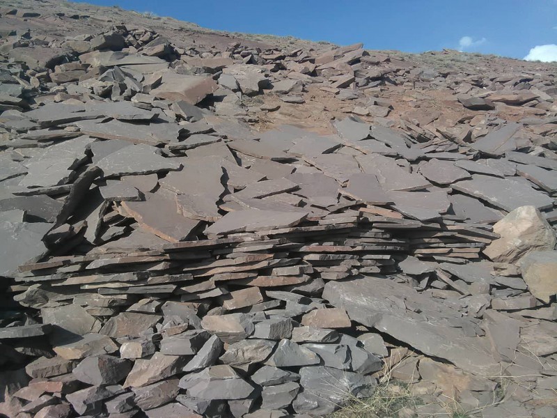 فروش سنگ لاشه ورقه ای سنگ مالون سنگ کوهی1