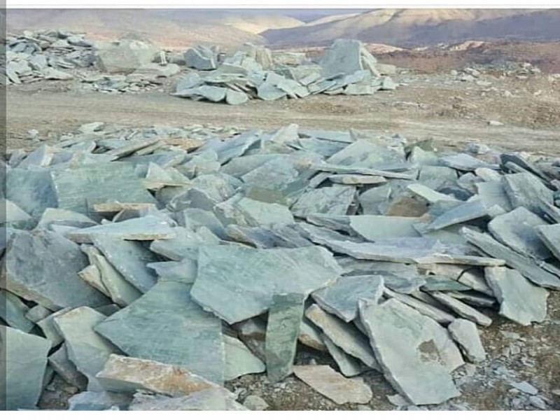 فروش سنگ لاشه ورقه ای سنگ مالون سنگ کوهی0