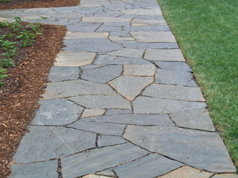 فروش سنگ لاشه ورقه ای سنگ مالون سنگ کوهی4