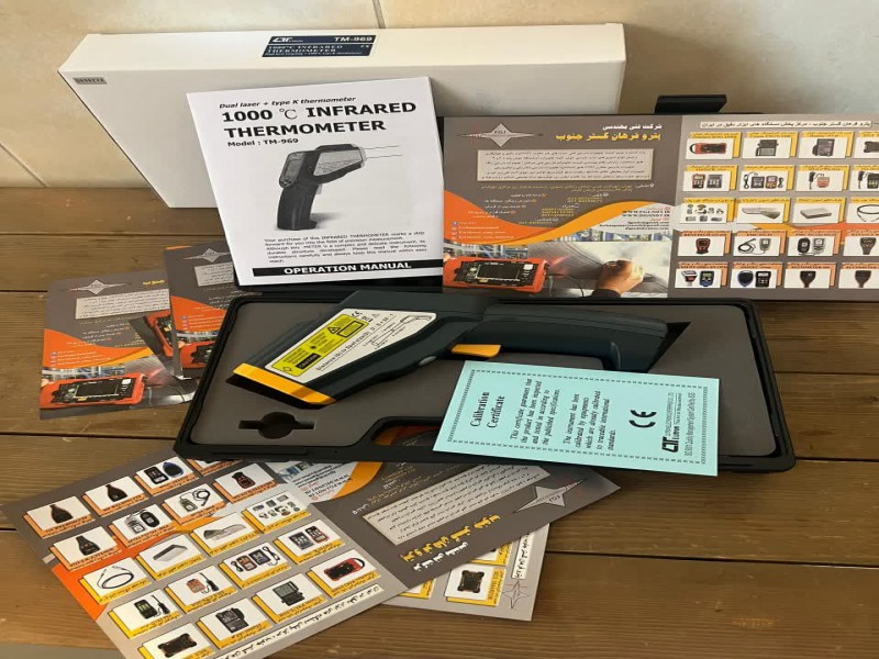 ترمومتر لیزری مدل TM-969 برند Lutron0