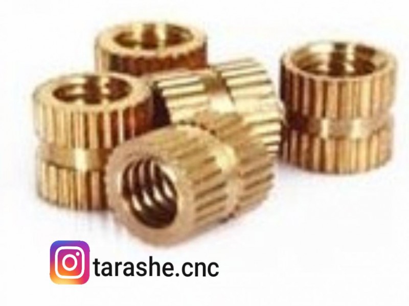 مهره اینسرت برنجی0