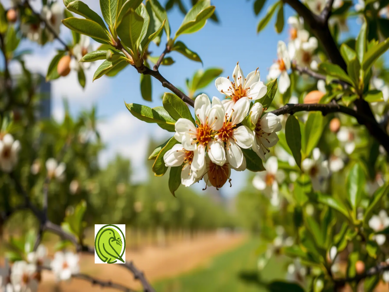 کود کبوتر برای بادام0