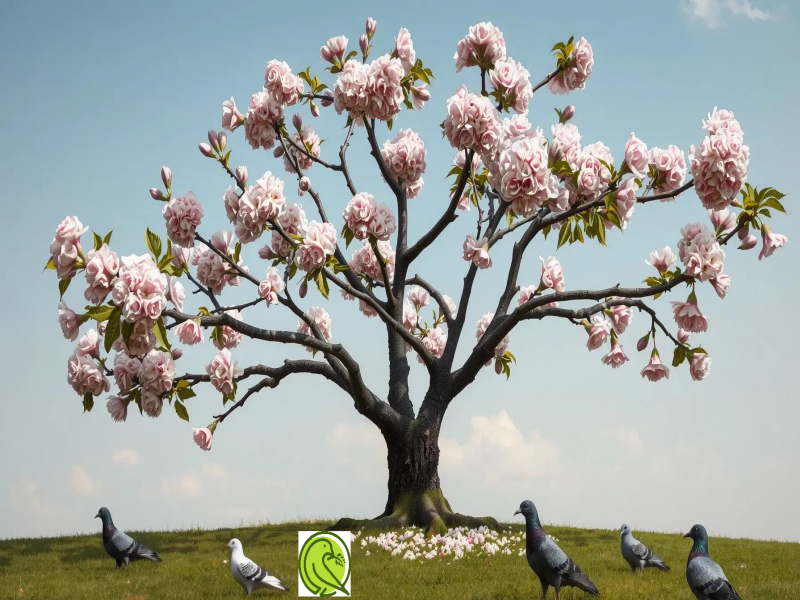 کود کبوتر برای درخت گیلاس0