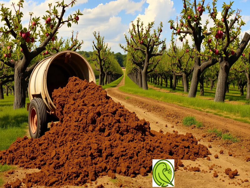 کود کبوتر برای آلوچه0