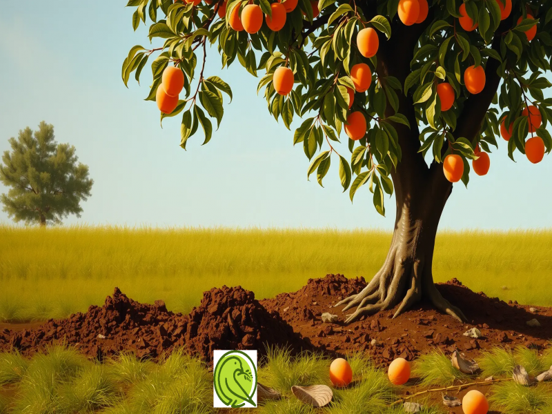 کود کبوتر برای زردآلو0