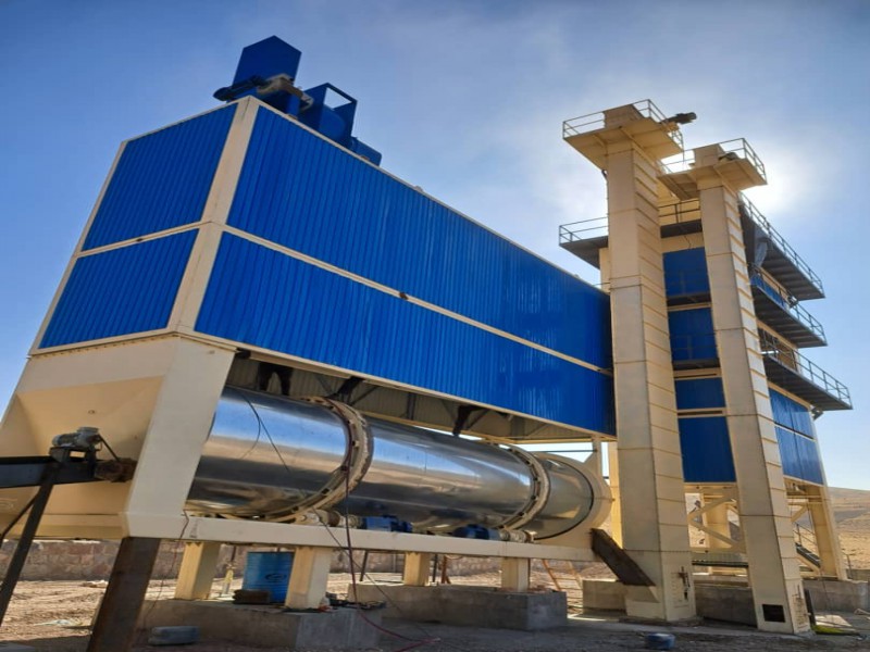 سازنده کارخانه آسفالت , فروش جدیدترین کارخانه آسفالت فول اتوماتیک در ایران1