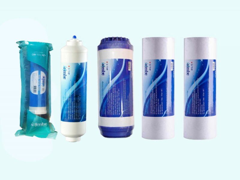 پک کامل فیلتر دستگاه تصفیه آب خانگی آکواجوی لجند (بسته ۵ عددی اصلی)0