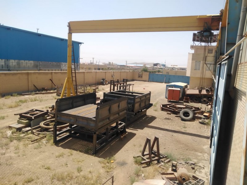 ساخت  شاسی دستگاه cnc4