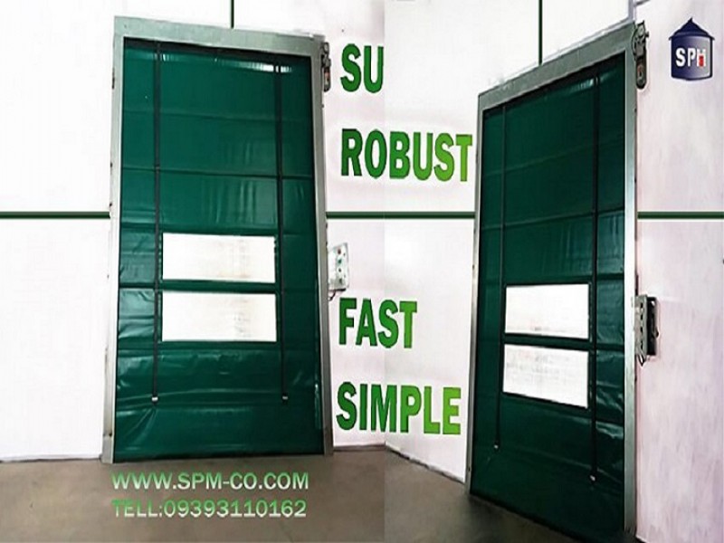 درب سریع فولداپ و رولاپ برند SPM0