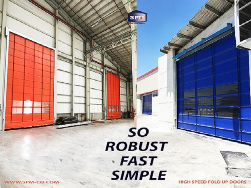 درب سریع فولداپ و رولاپ برند SPM1