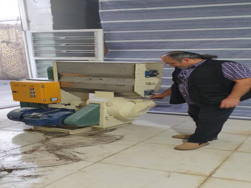 دستگاه پرس پلت 218 – ظرفیت 300–500 کیلوگرم/ساعت2