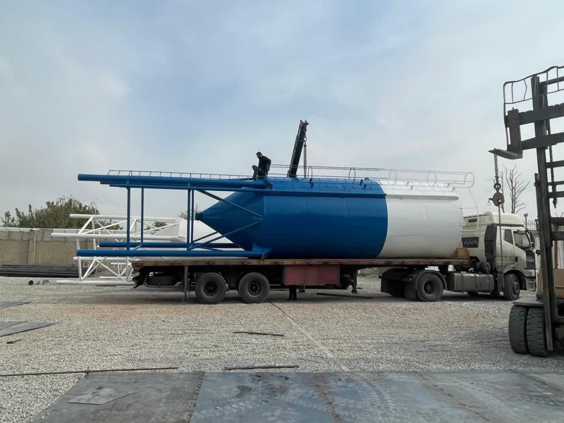 فروش انواع سیلوی ذخیره سیمان،گچ،آهک و مخازن تحت فشار0