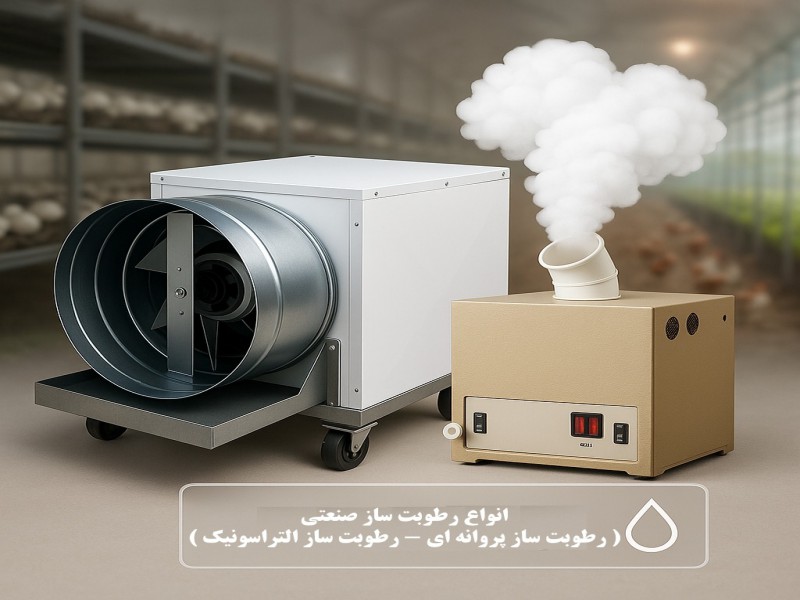 قیمت دستگاه رطوبت ساز التراسونیک |  رطوبت ساز مرغداری 091909934660