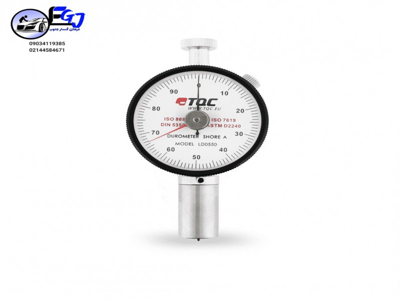 سختی سنج لاستیک وپلاستیک مدلLD0550 برند TQC0