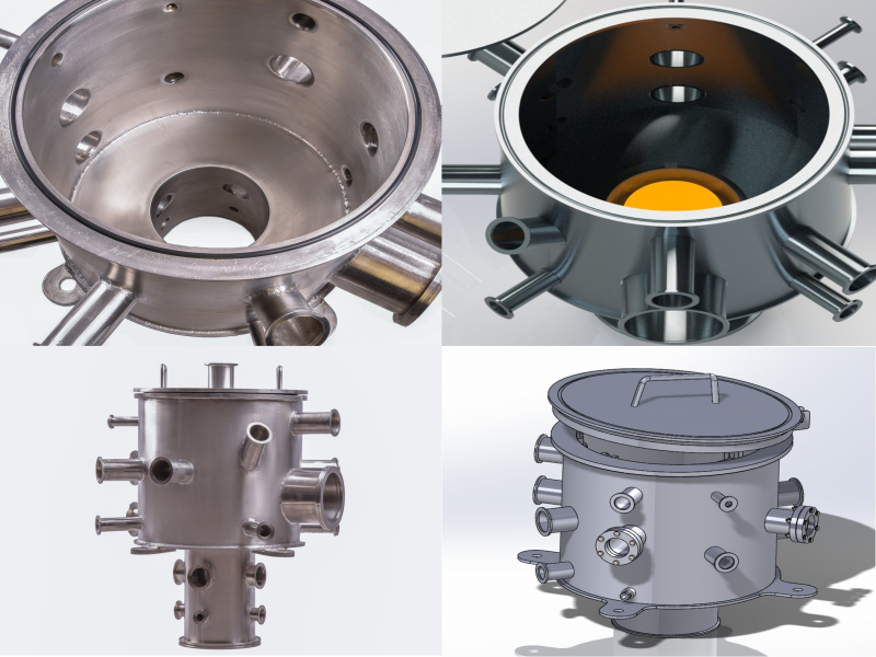 طراحی و ساخت راکتور و مخزن تحت خلاء5