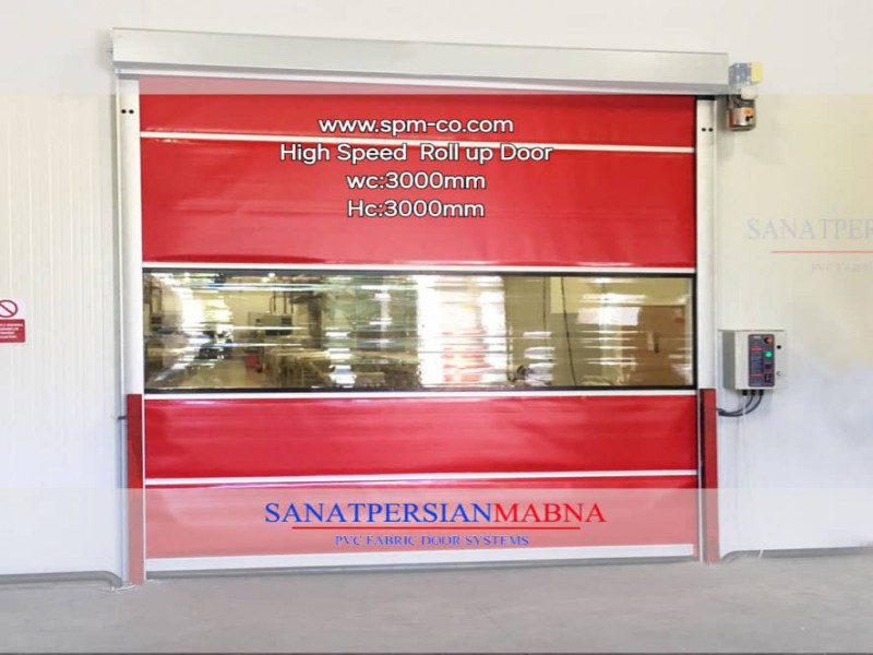 درب اتوماتیک سریع رولاپ برند SPM3