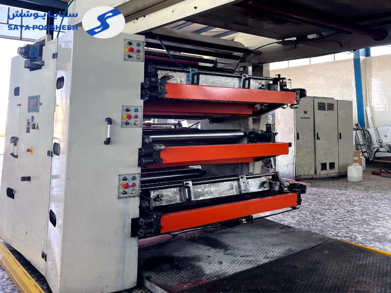 دستگاه چاپ فلکسو شش رنگ استک0