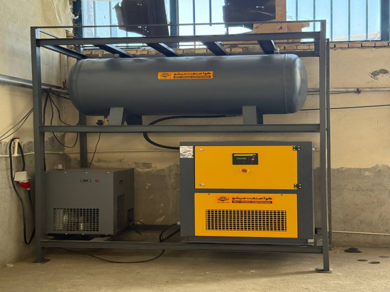 کمپرسور باد، درایر ،مخزن0