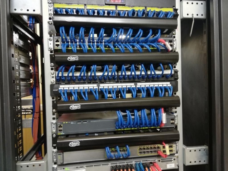 خدمات شبکه اکتیو و پسیو ویپ دوربین تحت شبکه9