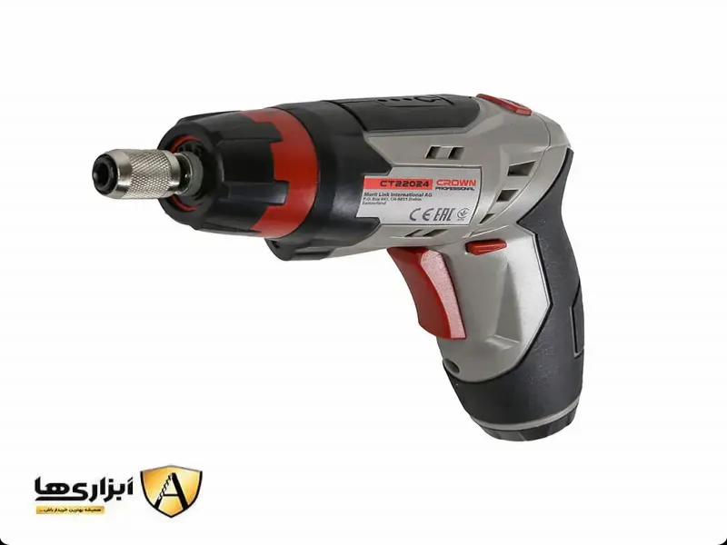 پیچ‌گوشتی شارژی کرون مدل CT22024 | سبک، پرقدرت و همه‌کاره1