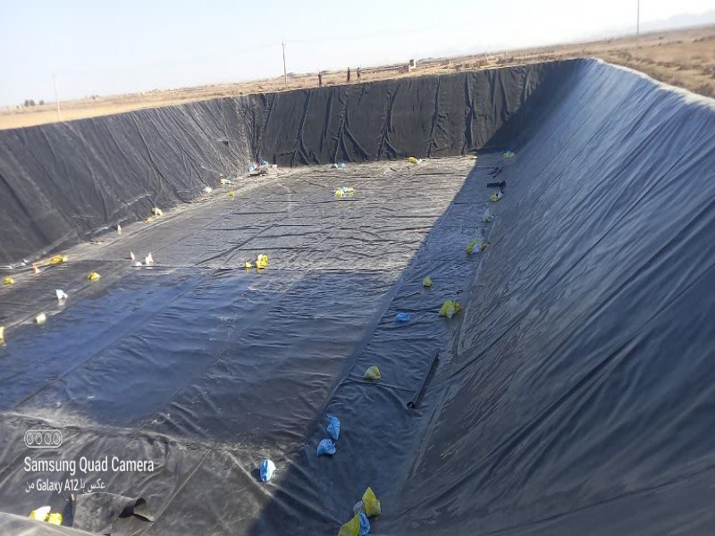 ژئوممبران - ساخت استخرهای ذخیره‌سازی آب در کشاورزی1